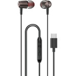 Dudao X1PROT In-Ear Wired USB-C Headphones 1.2m - Black - (X1PROT black)