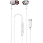 Dudao X1PROT In-Ear Wired USB-C Headphones 1.2m - White - (X1PROT white)