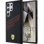 Ferrari Big SF Perforated case for Samsung Galaxy S24 Ultra - black - (FER000640-0)