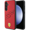 Ferrari Big SF Perforated case for Samsung Galaxy S24 - red - (FER000637-0)