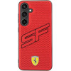 Ferrari Big SF Perforated case for Samsung Galaxy S24+ - red - (FER000638-0)