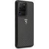 Ferrari Carbon Heritage Case for Samsung Galaxy S20 Ultra - Black - (FER000379-0)
