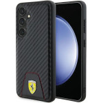 Ferrari Carbon Stitched Bottom case for Samsung Galaxy S24 - black - (FER000643-0)