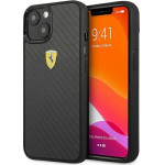 Ferrari FEHCP13SFCABK iPhone 13 mini 5.4 black/black hardcase On Track Real Carbon - (FER000486-0)
