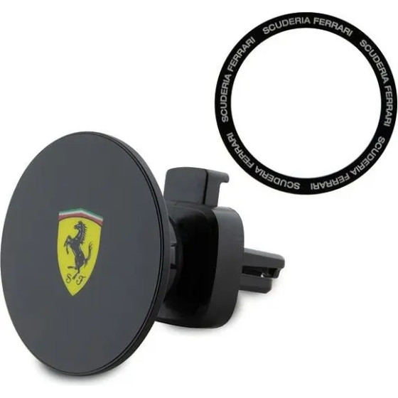 Ferrari FECHMMAK magnetic holder for grille black/black 2023 Collection MagSafe - (FER000611-0)