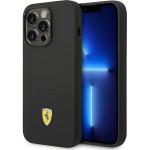Ferrari FEHCP14LSIBBK iPhone 14 Pro 6.1 black/black hardcase Silicone Metal Logo - (FER000539-0)