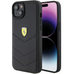 Ferrari FEHCP15MRDUK iPhone 15 Plus 6.7'' black/black hardcase Quilted Metal Logo - (FER000608-0)