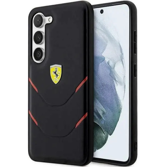 Ferrari FEHCS23SPBAK S23 S911 black/black hardcase Hot Stamp Lines - (FER000555-0)