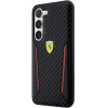 Ferrari FEHCS23MNPYK S23+ S916 black/black hardcase Carbon Contrast Edges - (FER000559-0)
