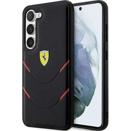Ferrari FEHCS23MPBAK S23+ S916 black/black hardcase Hot Stamp Lines - (FER000556-0)