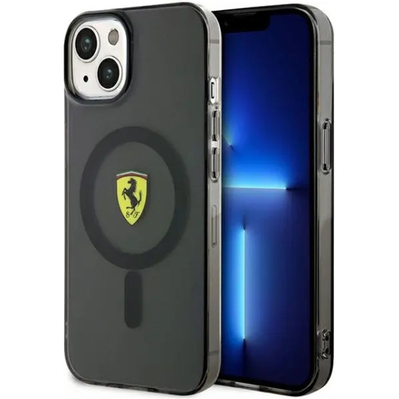 Ferrari FEHMP14MURKK iPhone 14 Plus 6.7'' black/black hardcase Translucent Magsafe - (FER000566-0)