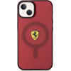 Ferrari FEHMP14SURKR iPhone 14 6.1'' red/red hardcase Translucent Magsafe - (FER000561-0)