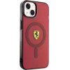Ferrari FEHMP14SURKR iPhone 14 6.1'' red/red hardcase Translucent Magsafe - (FER000561-0)