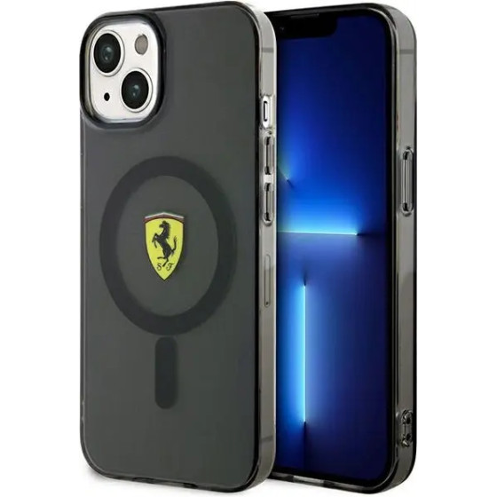 Ferrari FEHMP14SURKK iPhone 14 6.1'' black/black hardcase Translucent Magsafe - (FER000565-0)