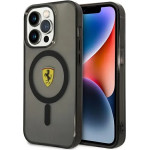 Ferrari FEHMP14XURKK iPhone 14 Pro Max 6.7'' black/black hardcase Translucent Magsafe - (FER000568-0)
