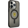 Ferrari FEHMP14XURKK iPhone 14 Pro Max 6.7'' black/black hardcase Translucent Magsafe - (FER000568-0)