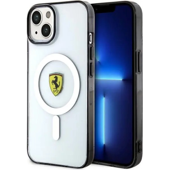 Ferrari FEHMP14SURKT iPhone 14 6.1'' clear/transparent hardcase Outline Magsafe - (FER000569-0)