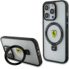 Ferrari FEHMP15LUSCAH iPhone 15 Pro 6.1 transparent hardcase Ring Stand 2023 Collection MagSafe - (FER000609-0)