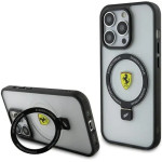 Ferrari FEHMP15LUSCAH iPhone 15 Pro 6.1 transparent hardcase Ring Stand 2023 Collection MagSafe - (FER000609-0)