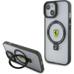 Ferrari FEHMP15SUSCAH iPhone 15 6.1 transparent hardcase Ring Stand 2023 Collection MagSafe - (FER000605-0)