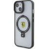 Ferrari FEHMP15SUSCAH iPhone 15 6.1 transparent hardcase Ring Stand 2023 Collection MagSafe - (FER000605-0)