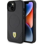 Ferrari FEHMP15SPTEK iPhone 15 6.1 black/black hardcase Carbon Metal Logo MagSafe - (FER000600-0)
