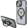 Ferrari FEHMP15SUSCAK iPhone 15 6.1 black/black hardcase Ring Stand 2023 Collection MagSafe - (FER000602-0)