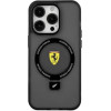 Ferrari FEHMP15SUSCAK iPhone 15 6.1 black/black hardcase Ring Stand 2023 Collection MagSafe - (FER000602-0)