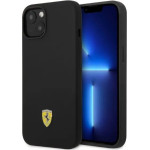 Ferrari FEHMSIP14SBK iPhone 14 6.1 black/black hardcase Silicone Metal Logo Magsafe - (FER000529-0)