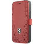 Ferrari FEOGOFLBKP12SRE iPhone 12 mini 5.4 red/red book Off Track Perforated - (FER000431-0)