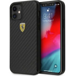 Ferrari FERCAHCP12SBK iPhone 12 mini 5.4 black/black hardcase On Track Real Carbon - (FER000409-0)