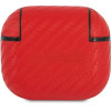 Ferrari FESA3CARE AirPods 3 cover red/red On Track PU Carbon - (FER000515-0)