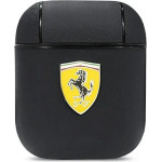Ferrari FESA2LEBK AirPods cover black/black On Track Leather - (FER000528-0)