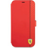 Ferrari FESAXFLBKP13SRE iPhone 13 mini 5.4 red/red book On Track Carbon Stripe - (FER000491-0)