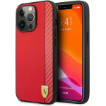 Ferrari FESAXHCP13XRE iPhone 13 Pro Max 6.7 red/red hardcase On Track Carbon Stripe - (FER000479-0)