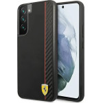 Ferrari FESAXHCS22MBK S22+ S906 black/black hardcase On Track Carbon Stripe - (FER000520-0)