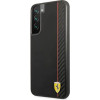 Ferrari FESAXHCS22MBK S22+ S906 black/black hardcase On Track Carbon Stripe - (FER000520-0)