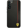 Ferrari FESAXHCS22MBK S22+ S906 black/black hardcase On Track Carbon Stripe - (FER000520-0)