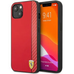 Ferrari FESAXHCP13SRE iPhone 13 mini 5.4 red/red hardcase On Track Carbon Stripe - (FER000490-0)