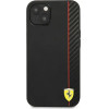Ferrari FESAXHCP13SBK iPhone 13 mini 5.4 black/black hardcase On Track Carbon Stripe - (FER000495-0)
