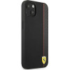 Ferrari FESAXHCP13SBK iPhone 13 mini 5.4 black/black hardcase On Track Carbon Stripe - (FER000495-0)