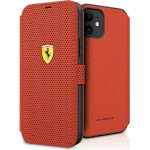 Ferrari FESPEFLBKP12SRE iPhone 12 mini 5.4 red/red book On Track Perforated - (FER000434-0)