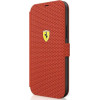 Ferrari FESPEFLBKP12SRE iPhone 12 mini 5.4 red/red book On Track Perforated - (FER000434-0)