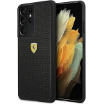 Ferrari FESPEHCS21LBK S21 Ultra G996 black/black hardcase On Track Perforated - (FER000453-0)