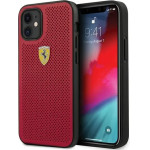 Ferrari FESPEHCP12SRE iPhone 12 mini 5.4 red/red hardcase On Track Perforated - (FER000407-0)