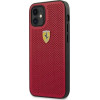 Ferrari FESPEHCP12SRE iPhone 12 mini 5.4 red/red hardcase On Track Perforated - (FER000407-0)