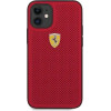 Ferrari FESPEHCP12SRE iPhone 12 mini 5.4 red/red hardcase On Track Perforated - (FER000407-0)
