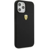 Ferrari FESSIHCP12LBK iPhone 12 Pro Max 6.7 black/black hardcase On Track Silicone - (FER000420-0)