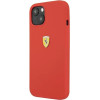 Ferrari FESSIHCP13SRE iPhone 13 mini 5.4 red/red hardcase Silicone - (FER000501-0)