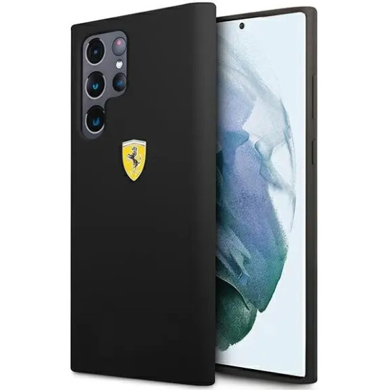 Ferrari FESSIHCS22LBK S22 Ultra S908 black/black hardcase On Track Silicone - (FER000524-0)